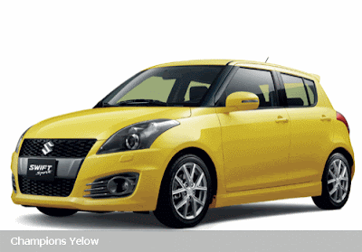 PILIHAN WARNA NEW SWIFT SPORT